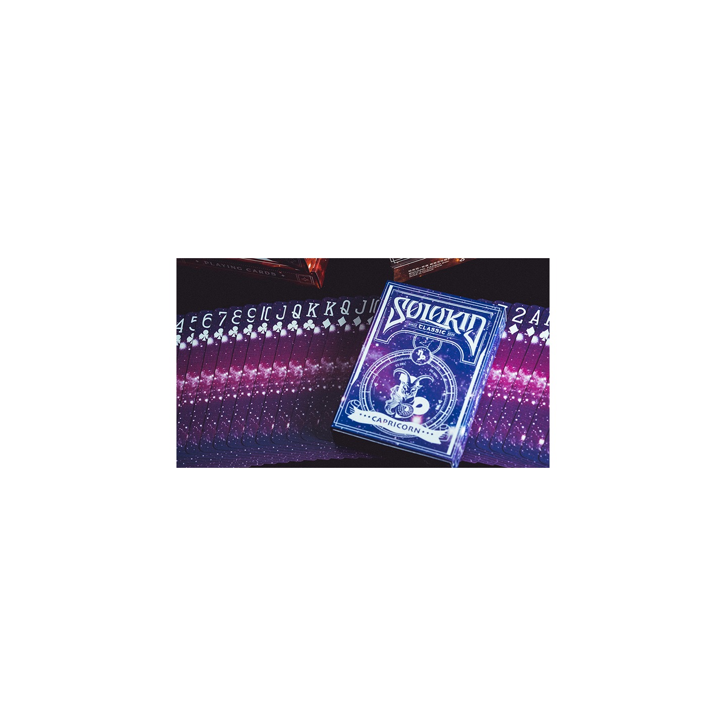 Solokid Constellation Series V2 (Capricorn) Playing Cards by Solokid Playing Card Co.