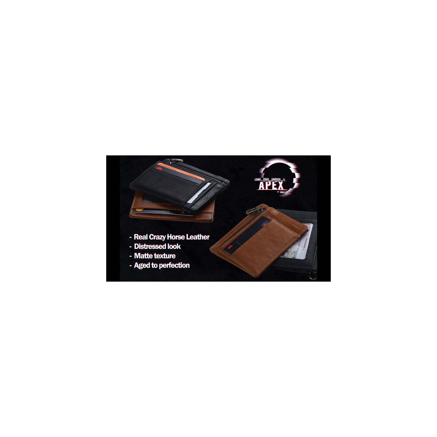 Apex Wallet Black (MK2) by Thomas Sealey