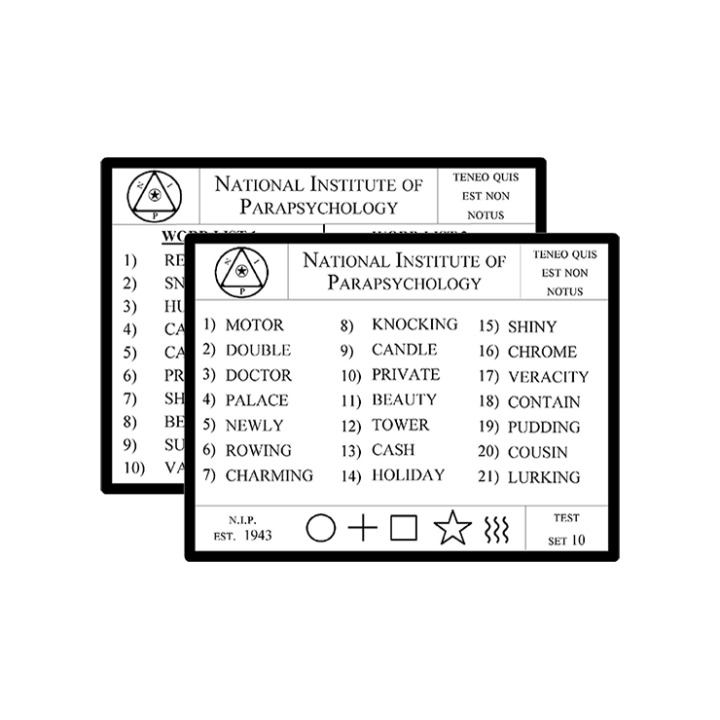 Lexicology 2.0 With Telepathy Card by Paul Carnazzo