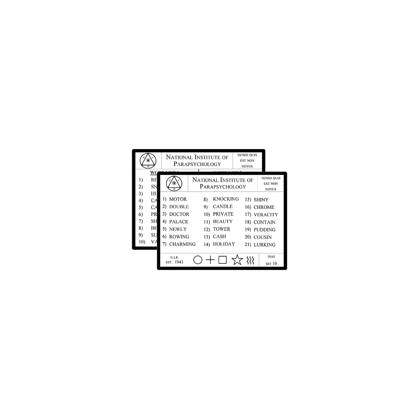 Lexicology 2.0 With Telepathy Card by Paul Carnazzo