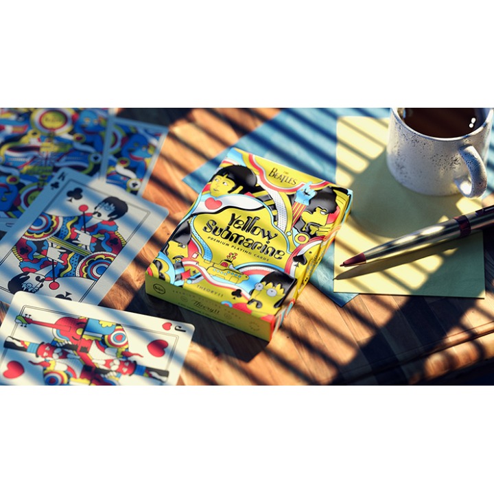 The Beatles (Yellow Submarine) Playing Cards by theory11