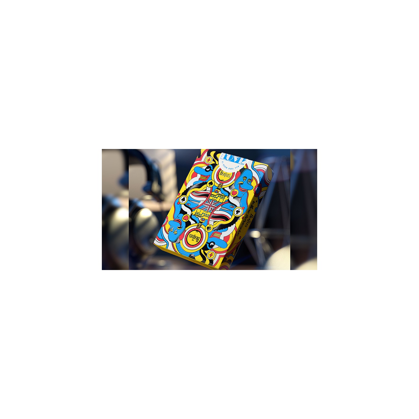 The Beatles (Yellow Submarine) Playing Cards by theory11