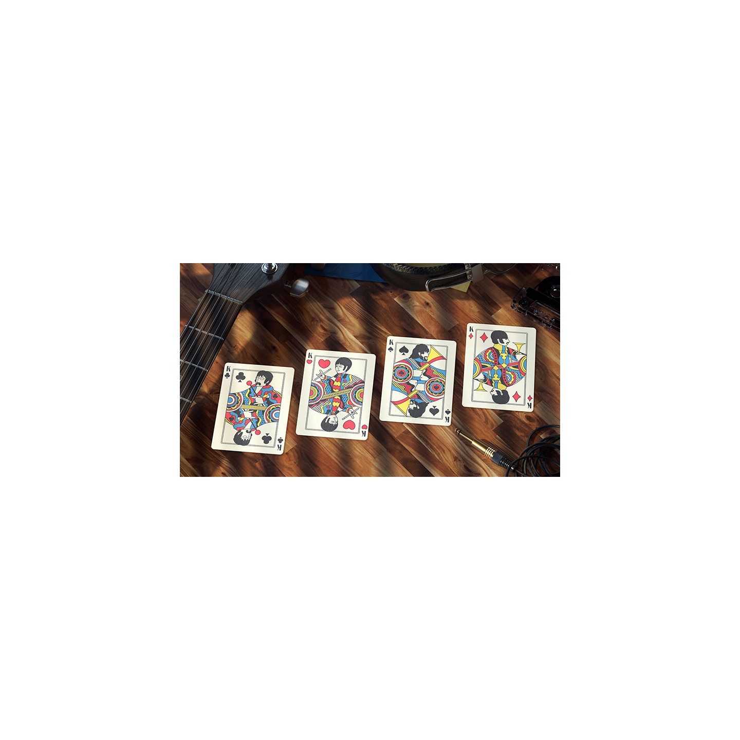 The Beatles (Yellow Submarine) Playing Cards by theory11
