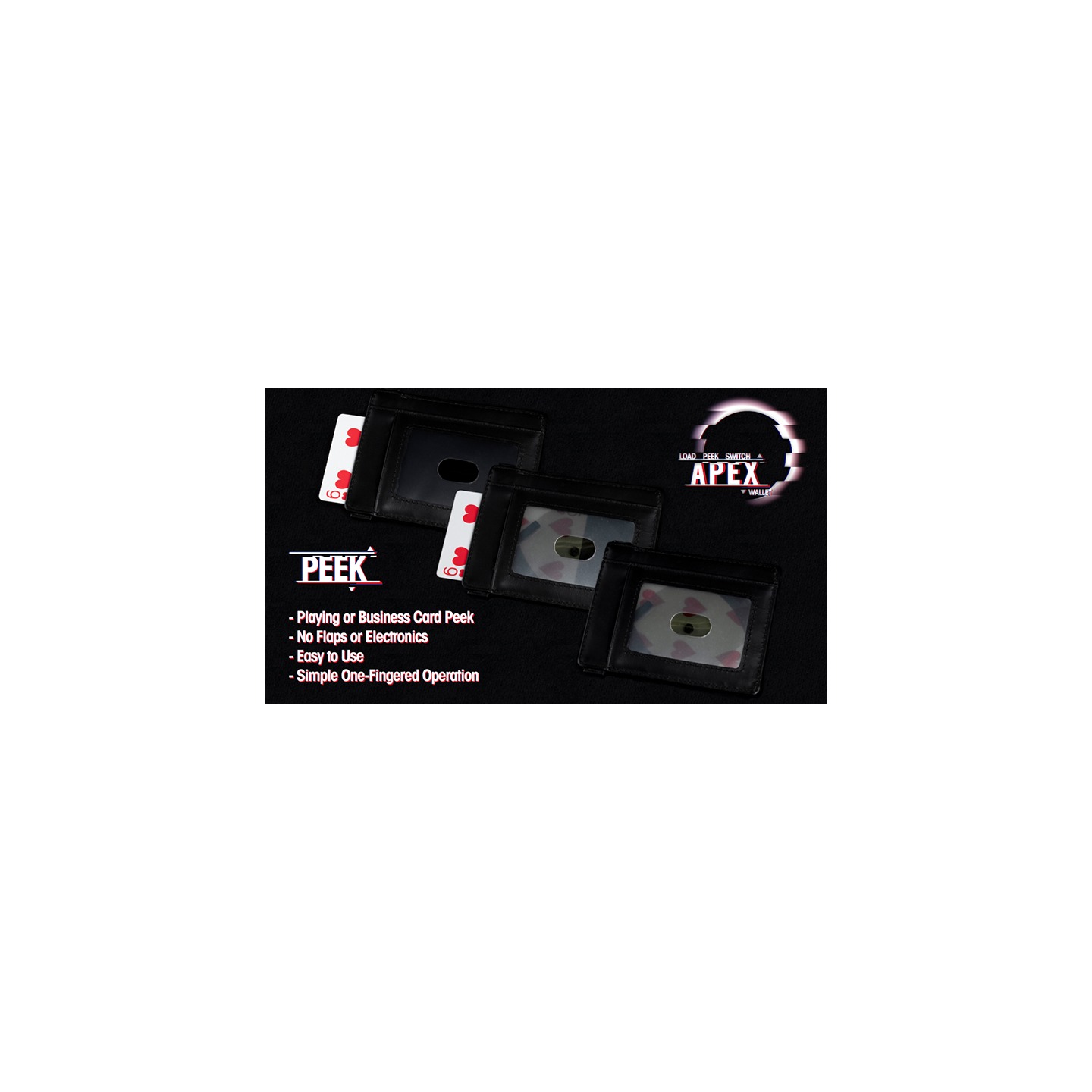 Apex Wallet Black (MK2) by Thomas Sealey