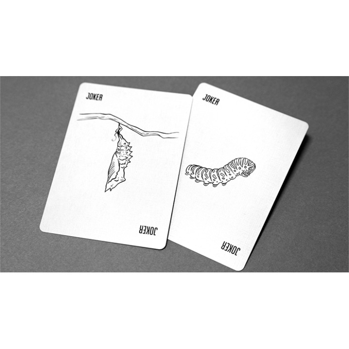 Gaff Butterfly Worker Marked Playing Cards by Ondrej Psenicka