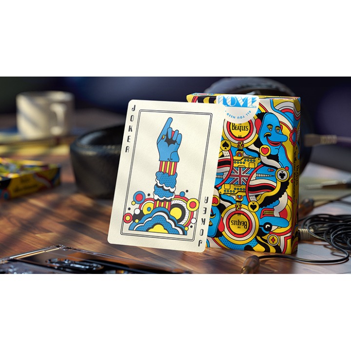The Beatles (Yellow Submarine) Playing Cards by theory11