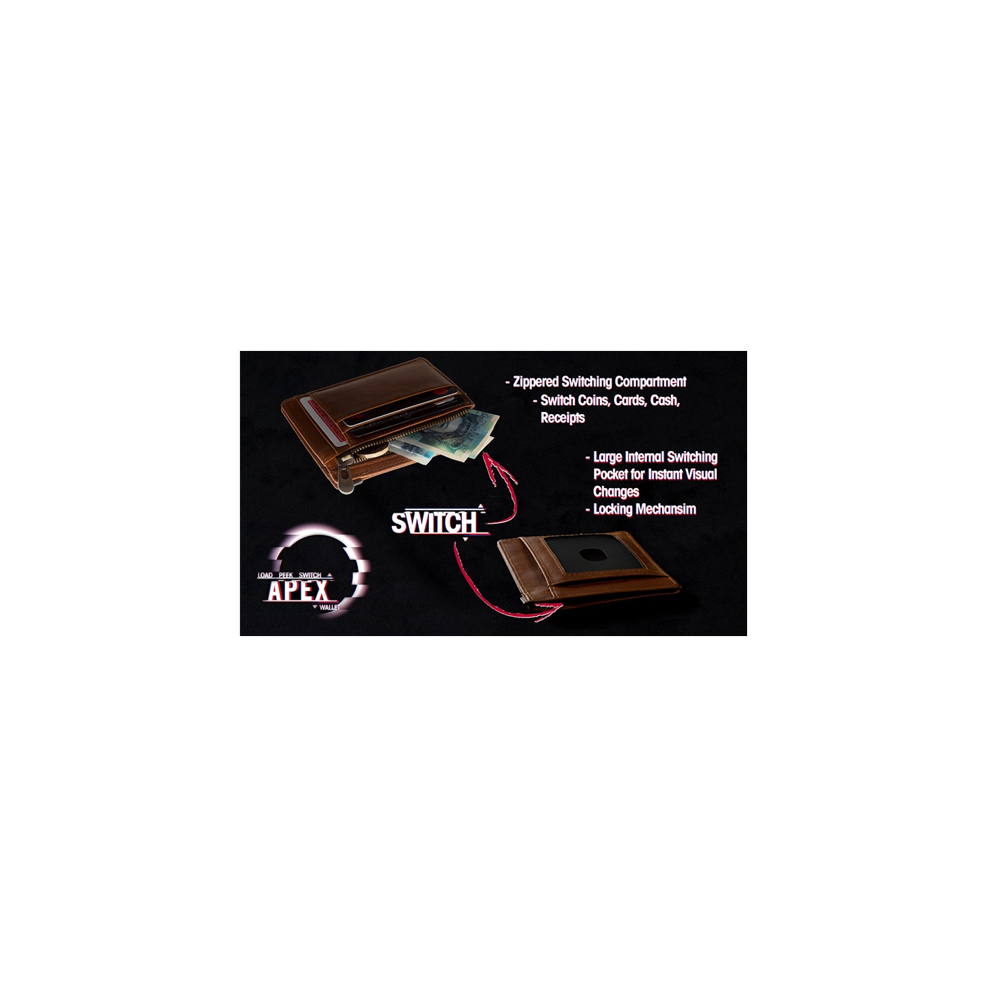 Apex Wallet Black (MK2) by Thomas Sealey