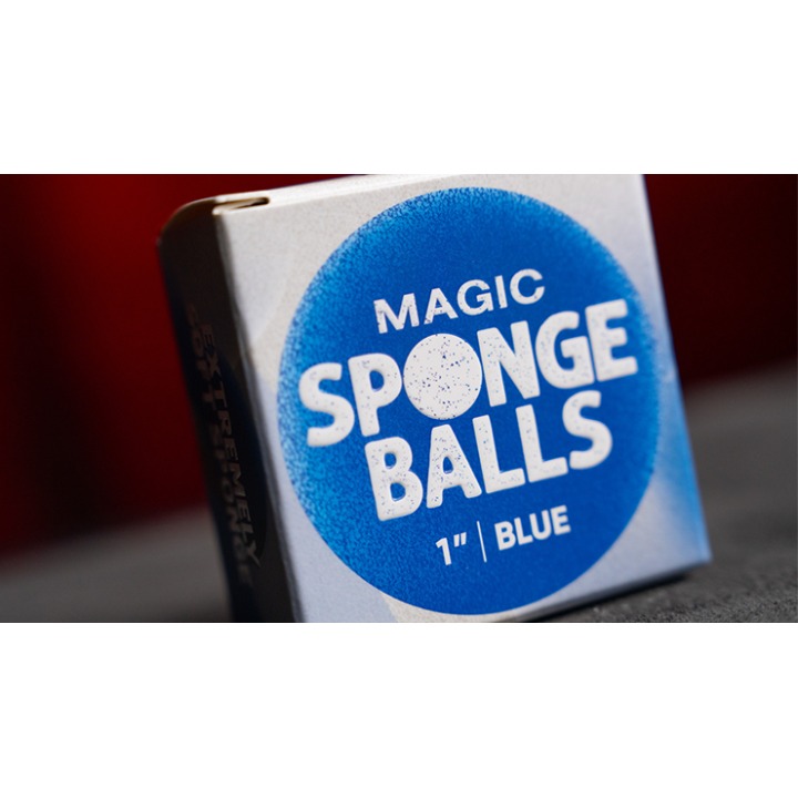 Magic Sponge Balls 4PK BLUE 1" by Murphy's Magic