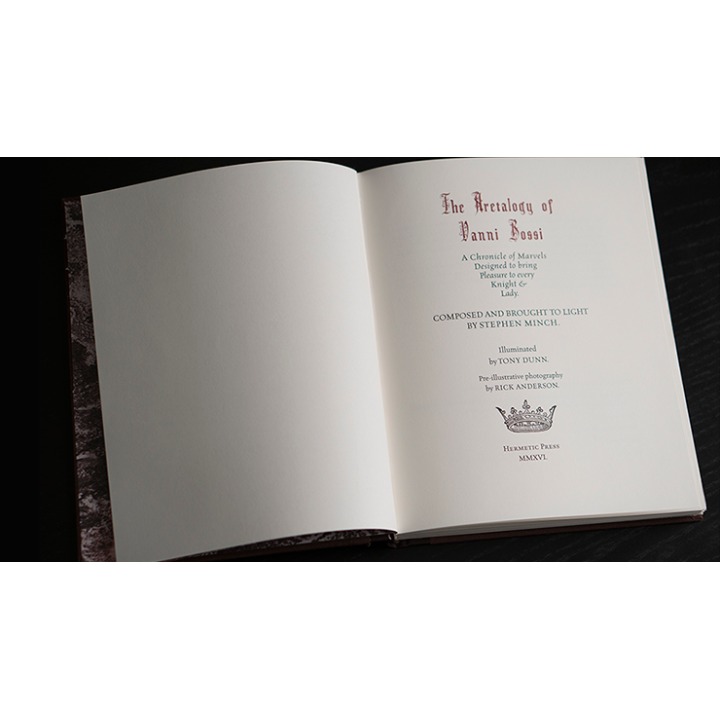 The Aretalogy of Vanni Bossi by Stephen Minch - Book