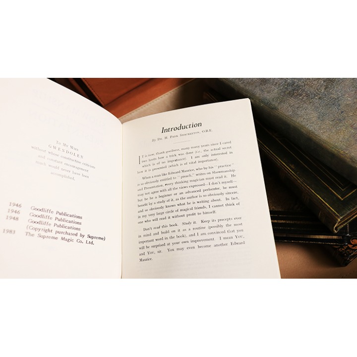 Showmanship and Presentation by Edward Maurice - Book