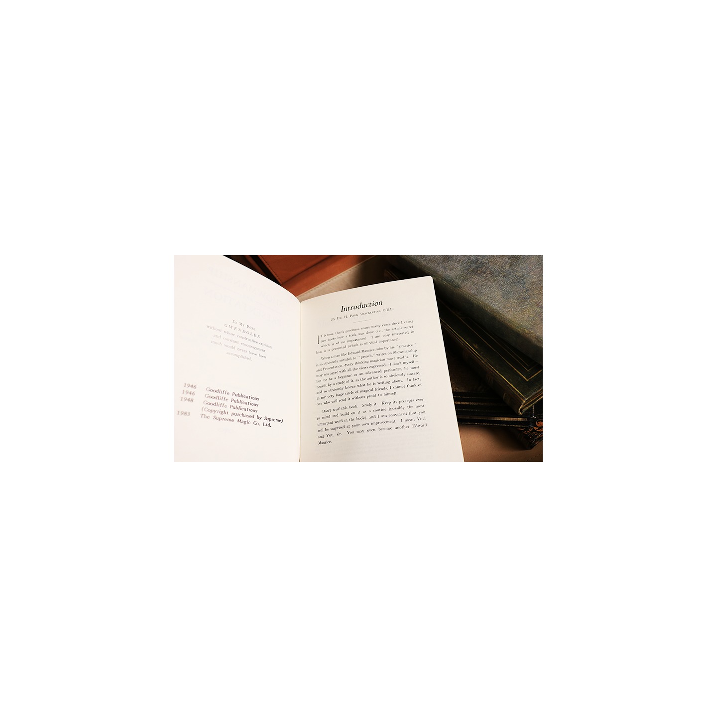 Showmanship and Presentation by Edward Maurice - Book