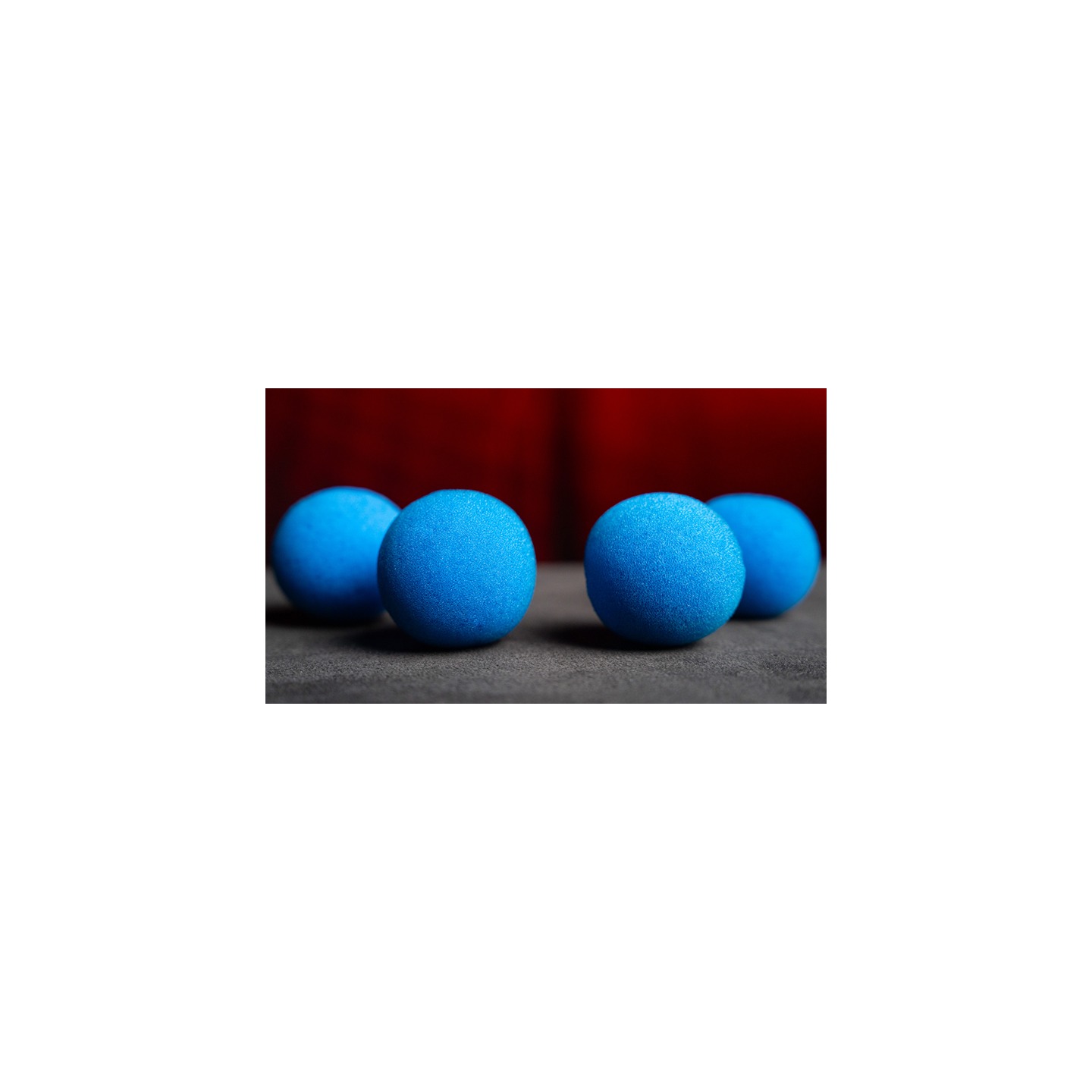 Magic Sponge Balls 4PK BLUE 1.5" by Murphy's Magic