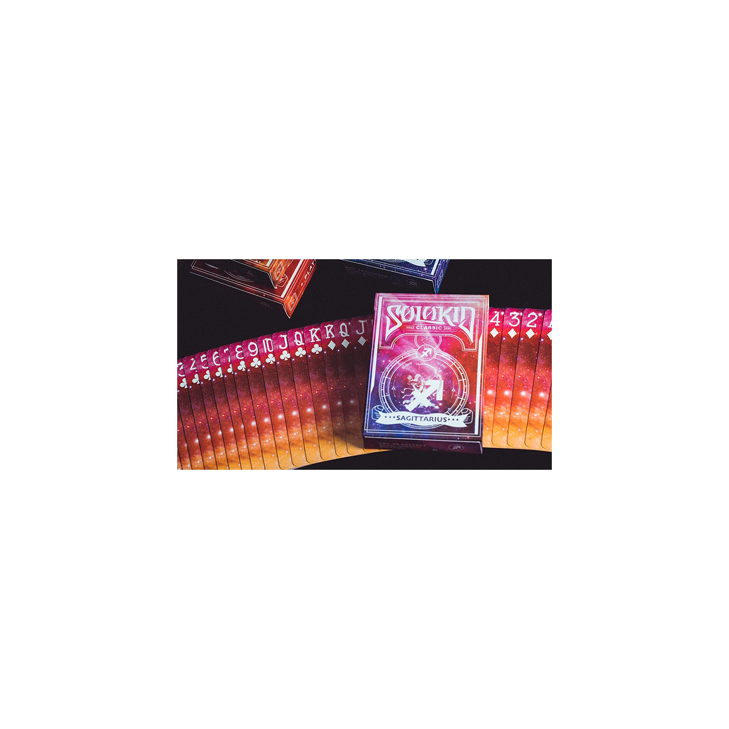 Solokid Constellation Series V2 (Sagittarius) Playing Cards by Solokid Playing Card Co.