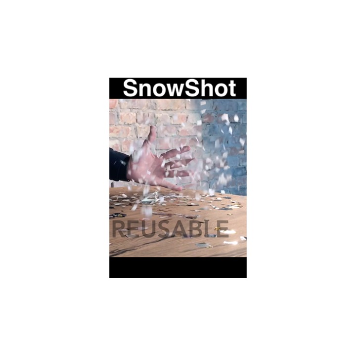 SnowShot (10 ct.) by Victor Voitko (Gimmick and Online Instructions)