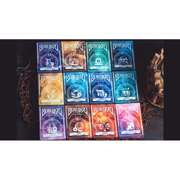 Solokid Constellation Series V2 (Sagittarius) Playing Cards by Solokid Playing Card Co.