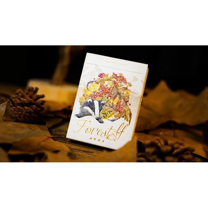 Forest elf Badger Playing Cards