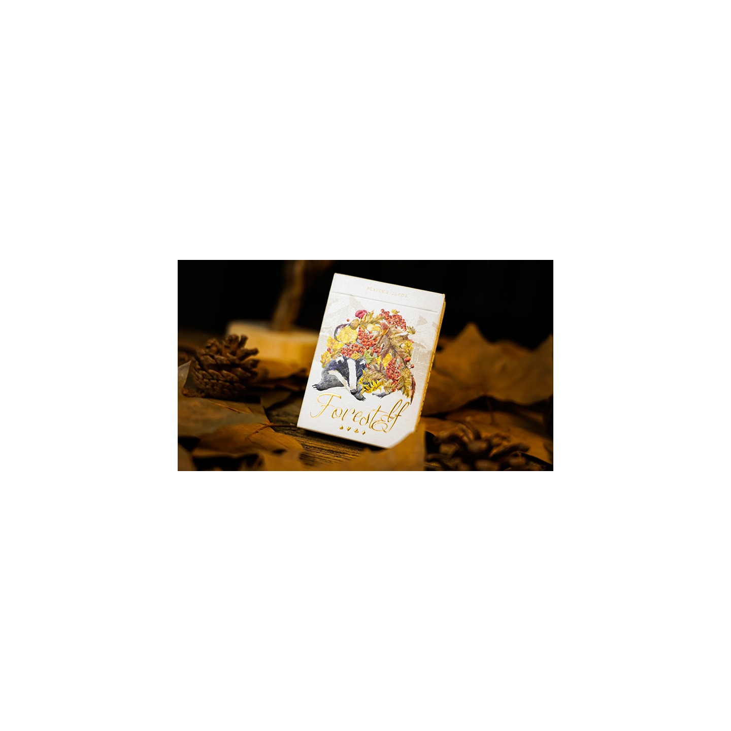 Forest elf Badger Playing Cards