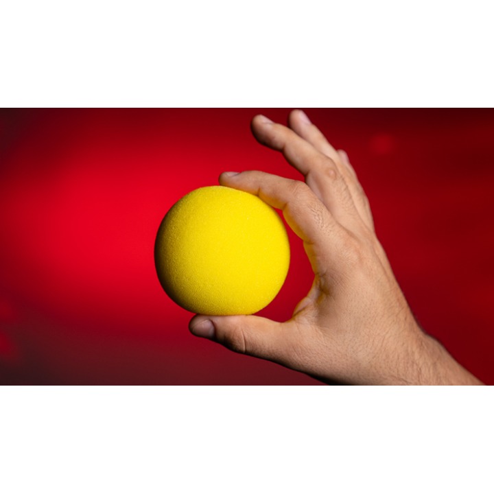 Magic Sponge Balls 4PK YELLOW 3" by Murphy's Magic