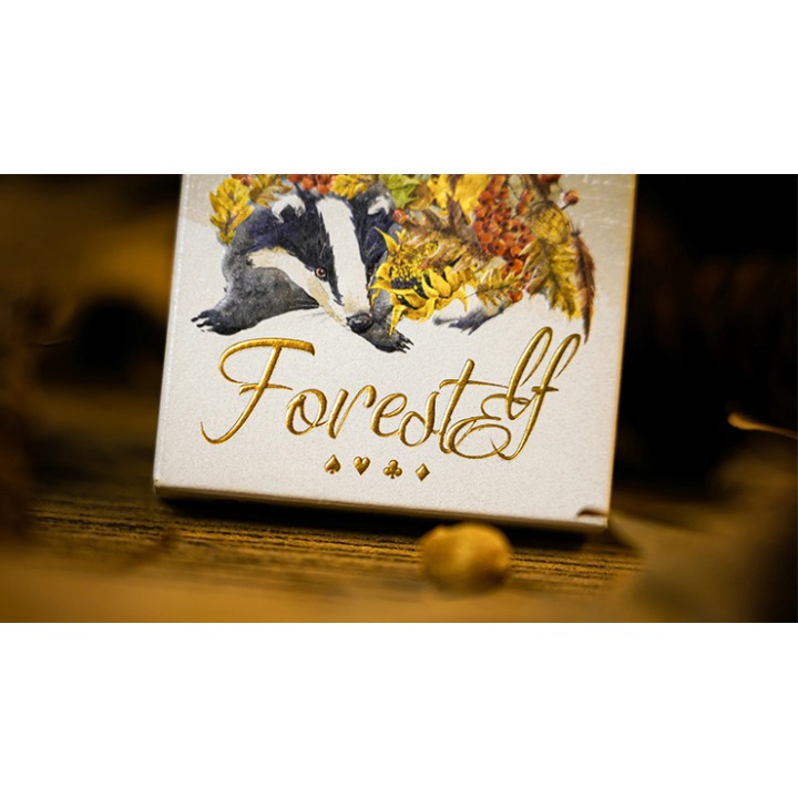 Forest elf Badger Playing Cards
