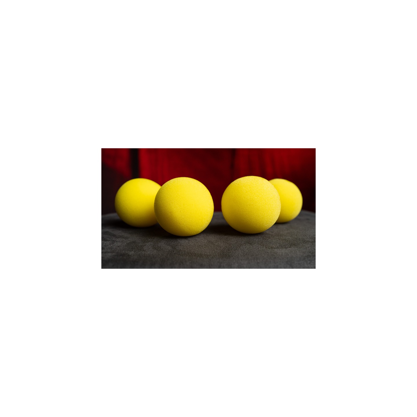 Magic Sponge Balls 4PK YELLOW 3" by Murphy's Magic