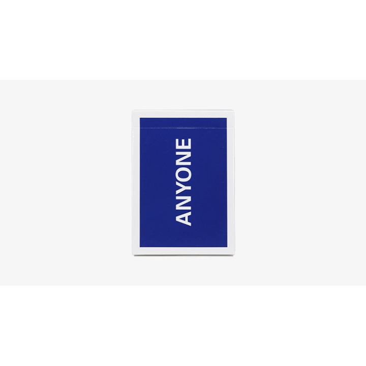 Cap Logo (Navy) ANYONE Playing Cards