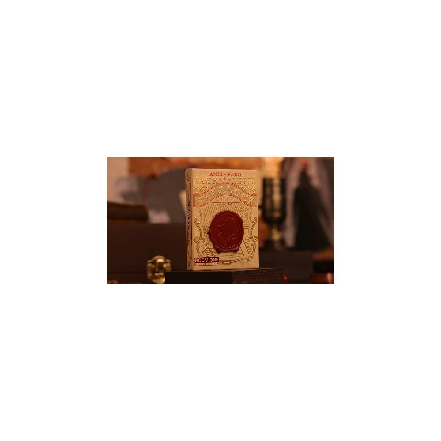 Jack the Ripper & Sherlock Holmes (Skewer Edition) Playing Cards