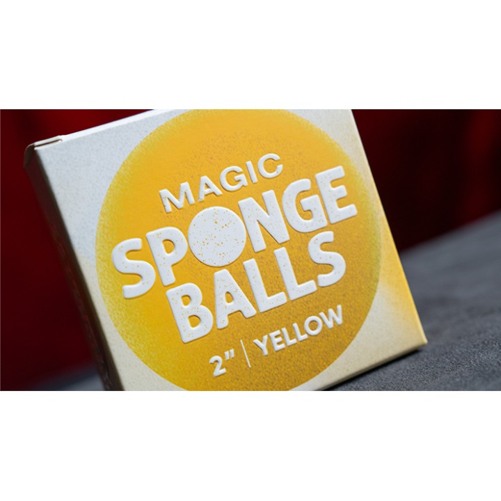 Magic Sponge Balls 4PK YELLOW 2" by Murphy's Magic