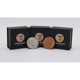 Super Scotch and Soda (US Half Dollar and English Penny) by Tango Magic