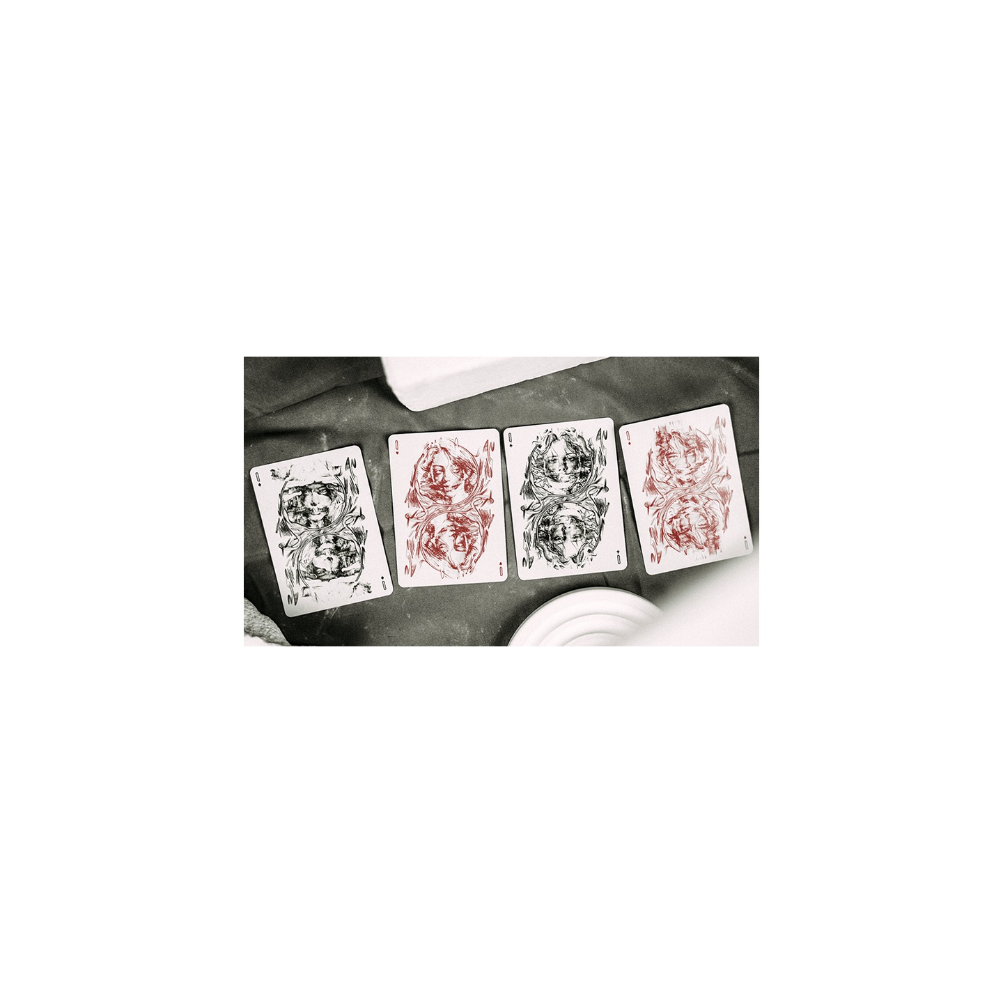 Silent Focus Playing Cards