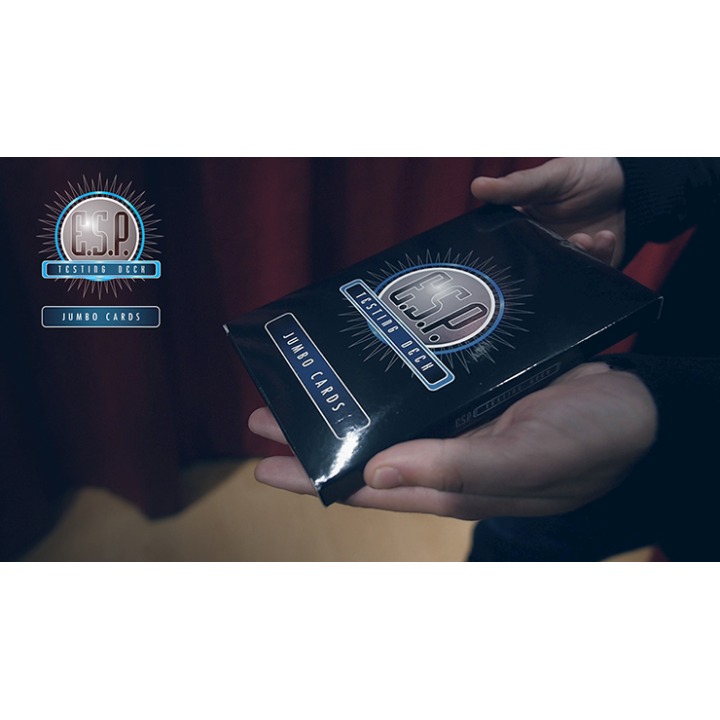 E.S.P. Jumbo Testing Cards (Gimmicks and Online Instructions) by Vernet Magic