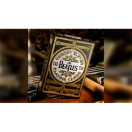 The Beatles Special Edition (Black) Playing Cards by theory11