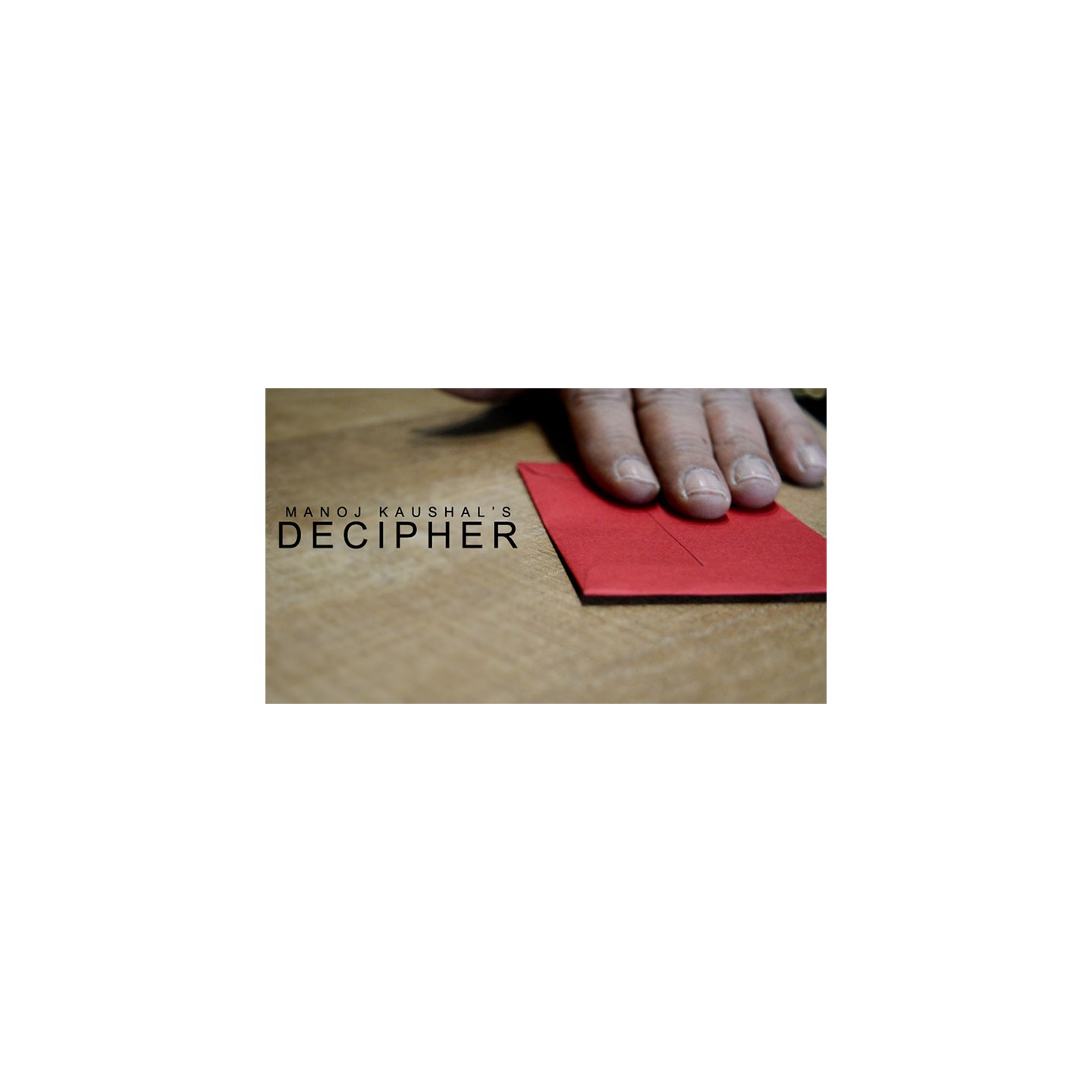 DECIPHER MANILA (Gimmick and Online Instructions) by Manoj Kaushal