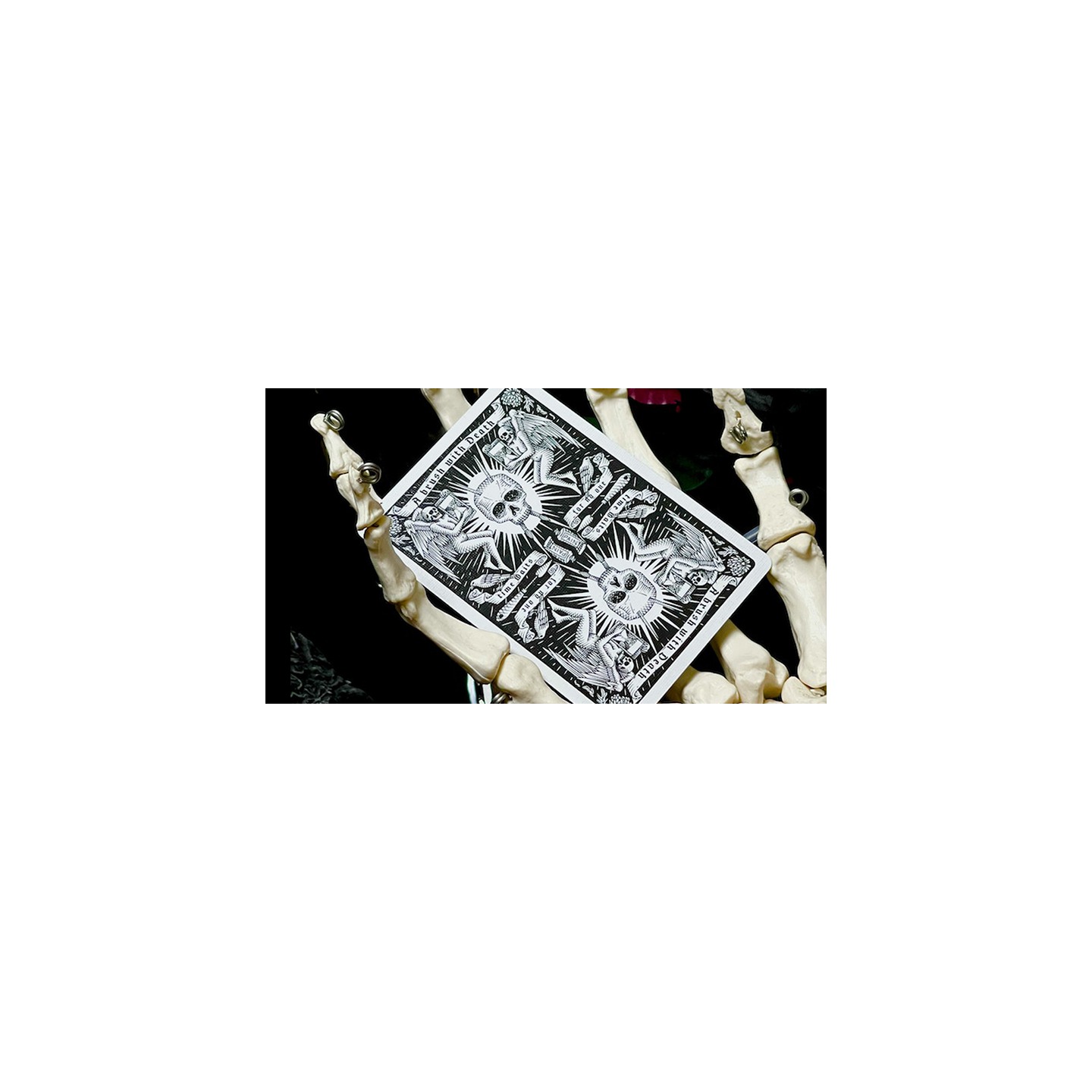 A Brush with Death Playing Cards