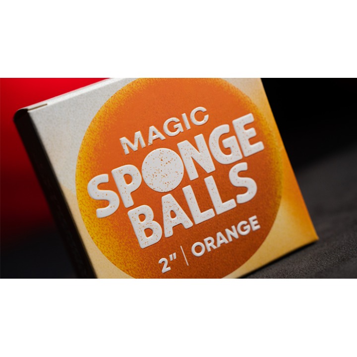 Magic Sponge Balls 4PK ORANGE 2" by Murphy's Magic