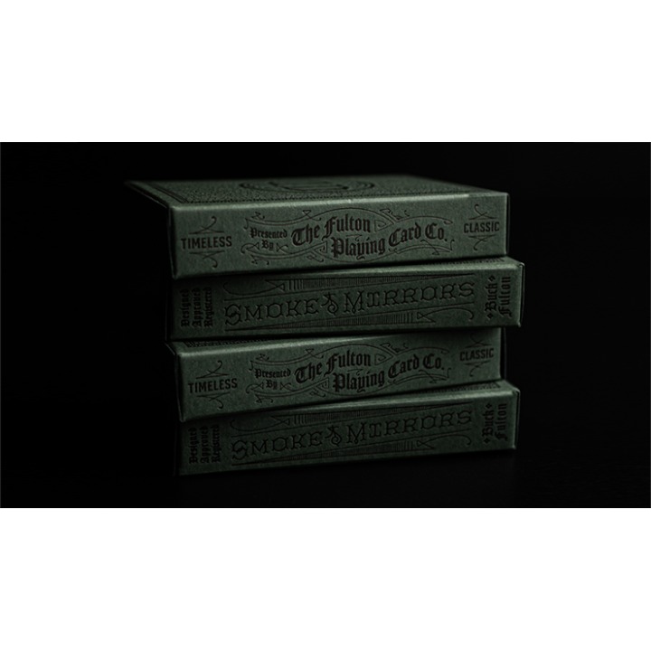 Smoke & Mirrors Anniversary Edition: Green Playing Cards by Dan & Dave