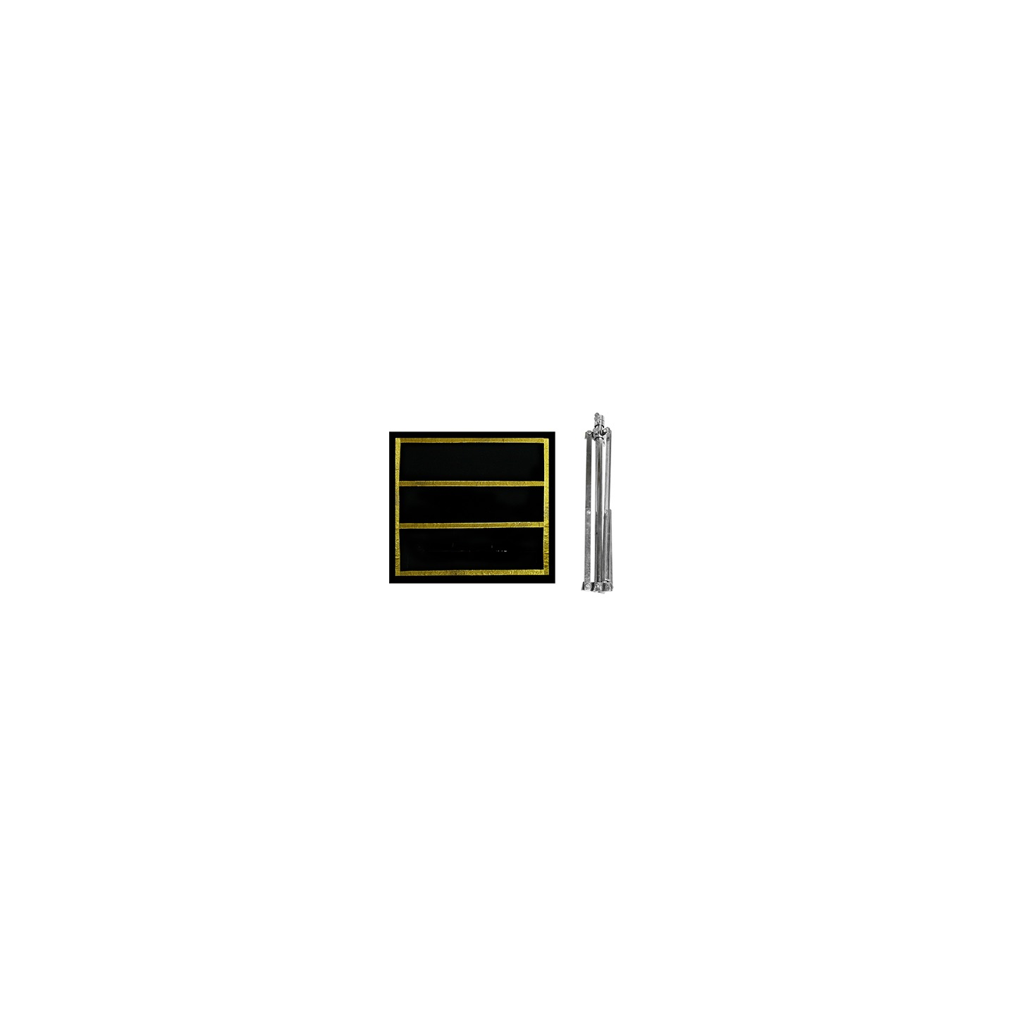 Black Art Table (moving well)