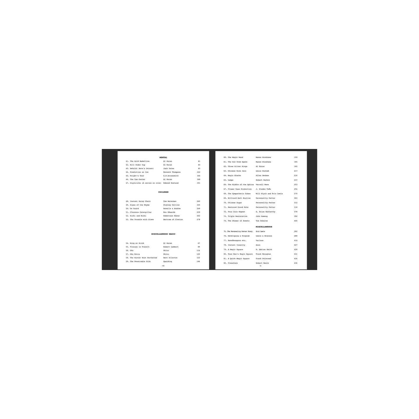 Personal Magic, The Secret Books of Eric Lewis, Vol.3