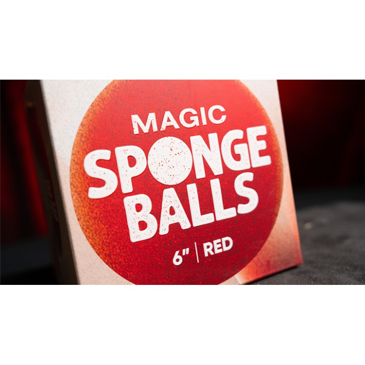 Magic Sponge Balls 1PK RED 6" by Murphy's Magic