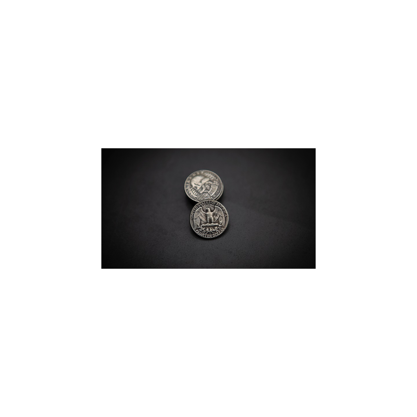 WASHINGTON SKULL HEAD COIN by Men Zi Magic