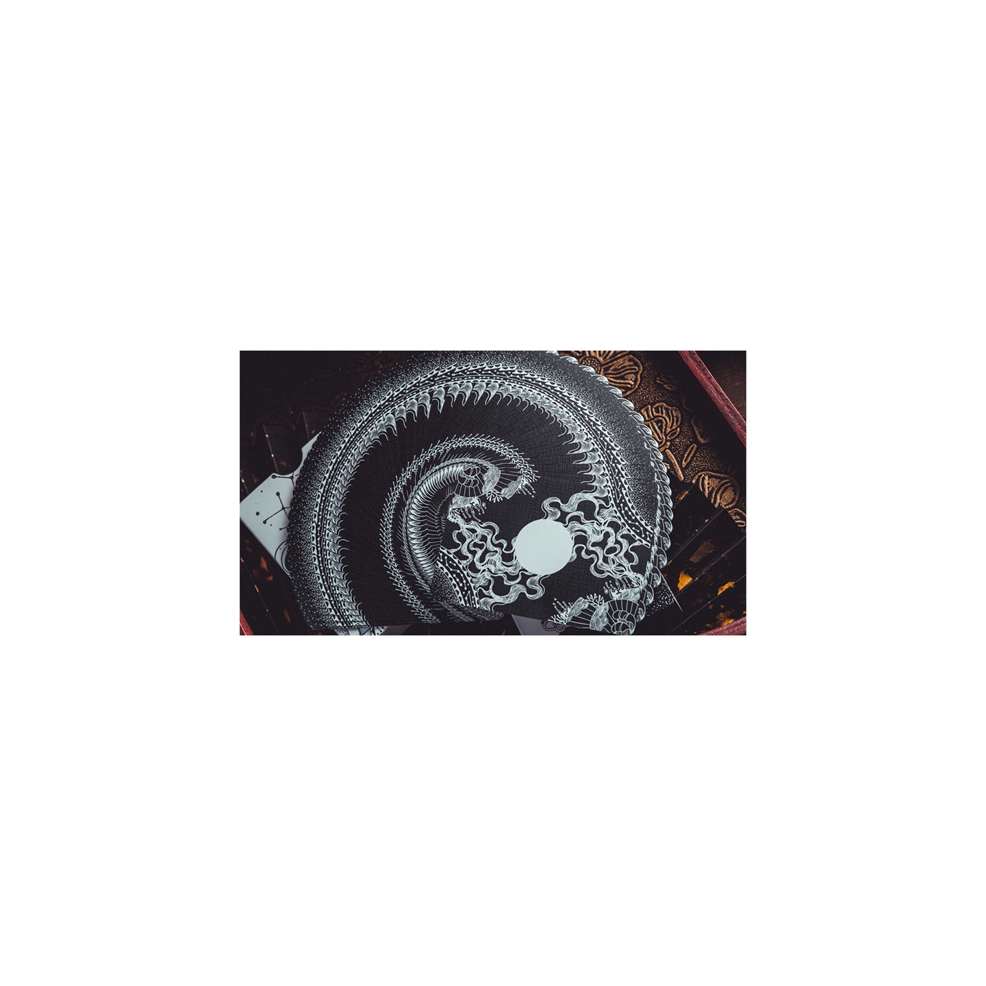 Twelve Imperial Symbols Playing Cards (Monochrome) by KING STAR