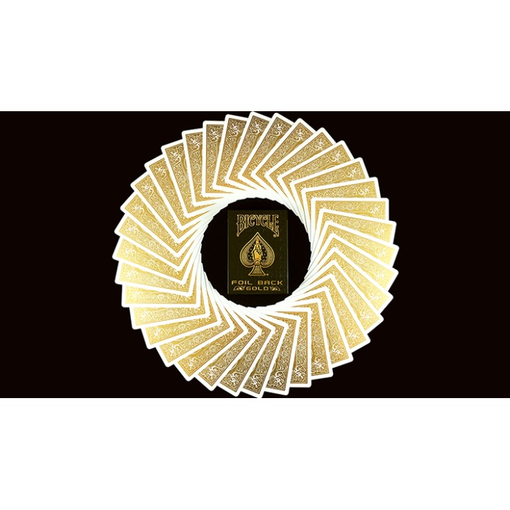 Bicycle MetalLuxe Gold Playing Cards Limited Edition by JOKARTE