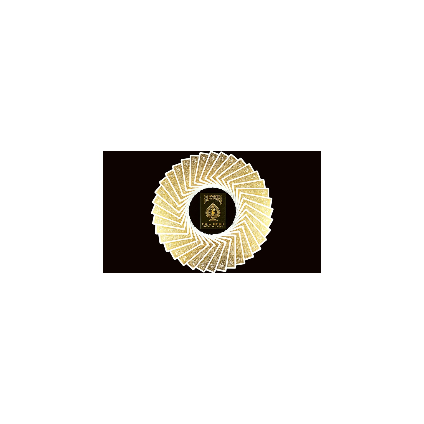 Bicycle MetalLuxe Gold Playing Cards Limited Edition by JOKARTE