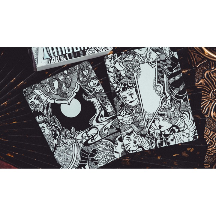 Twelve Imperial Symbols Playing Cards (Monochrome) by KING STAR