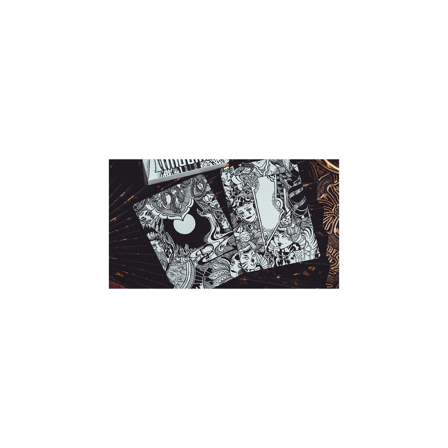 Twelve Imperial Symbols Playing Cards (Monochrome) by KING STAR