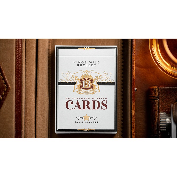 Limited No.13 Table Players Vol.19 Playing Cards by Kings Wild Project