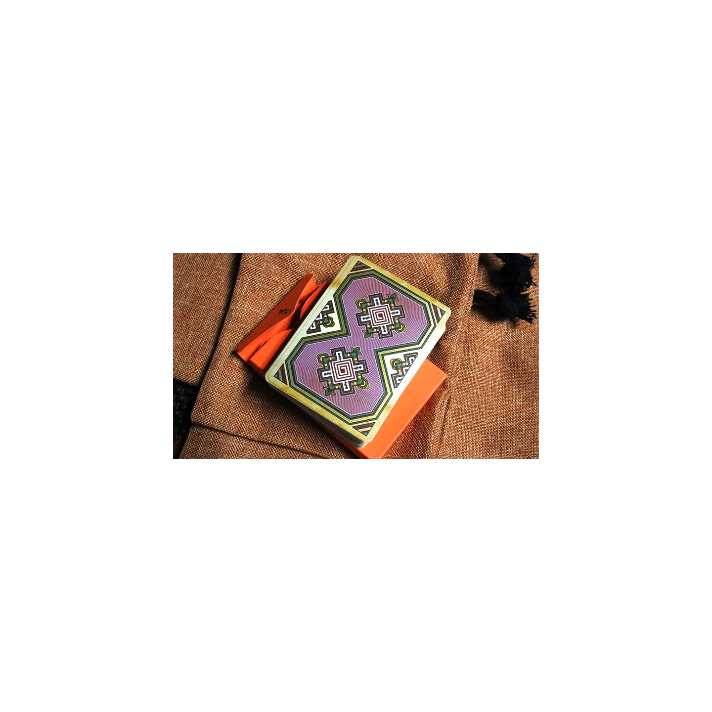RONIN (Diamond Clan Edition Orange) Playing Cards by Kings Wild Project