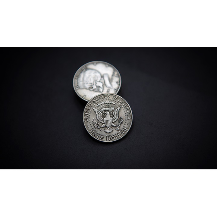 KENNEDY SKULL HEAD COIN by Men Zi Magic