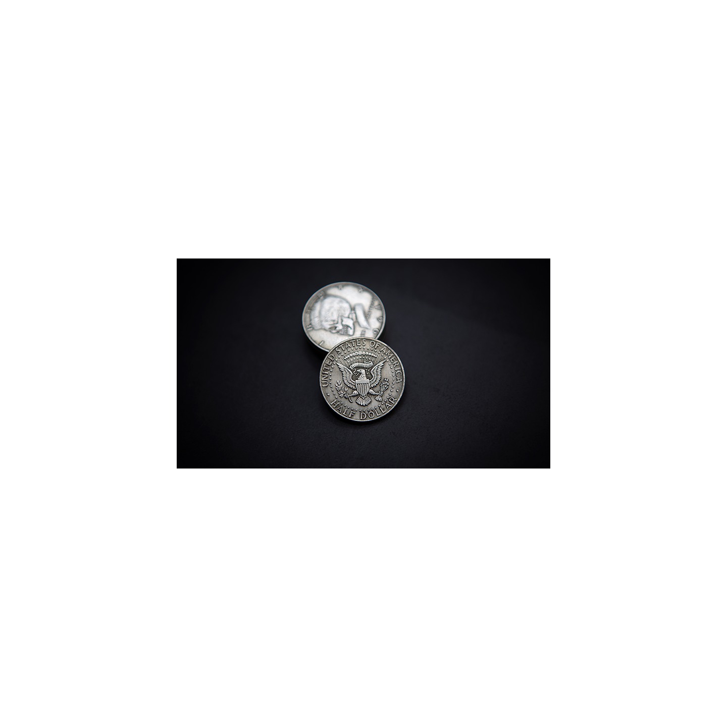KENNEDY SKULL HEAD COIN by Men Zi Magic