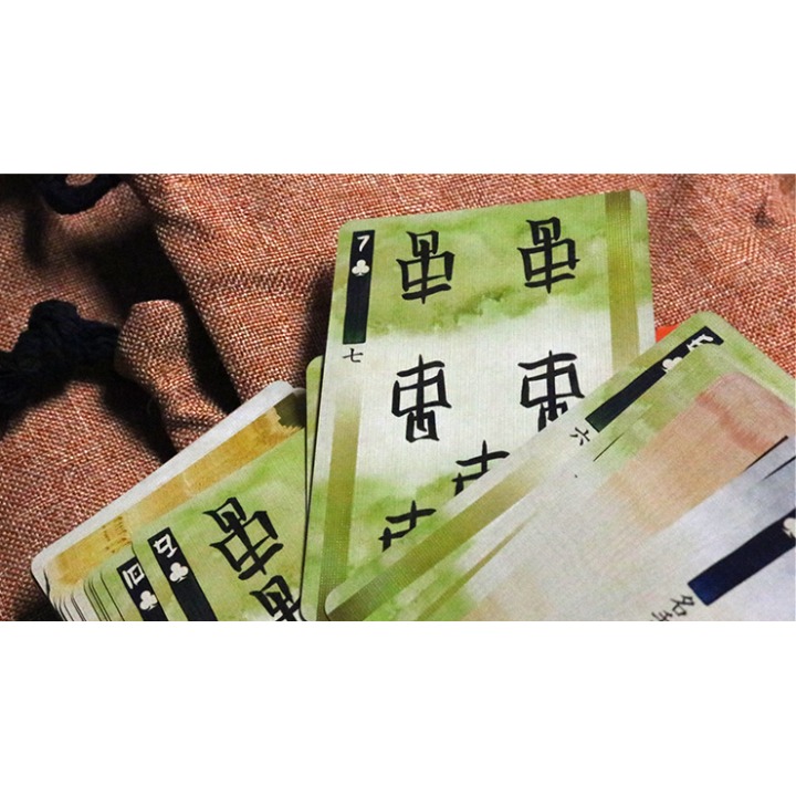 RONIN (Diamond Clan Edition Orange) Playing Cards by Kings Wild Project