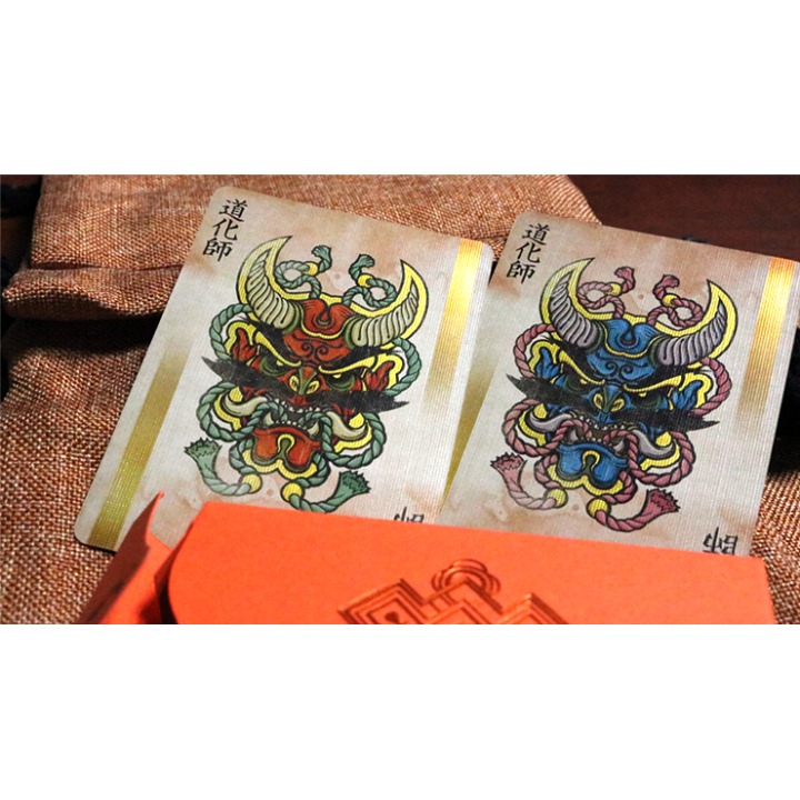 RONIN (Diamond Clan Edition Orange) Playing Cards by Kings Wild Project
